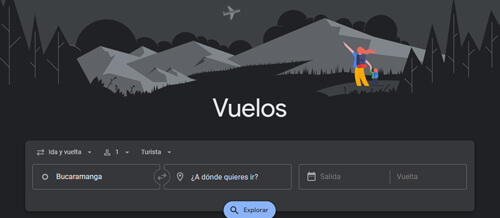 rastreador de vuelos