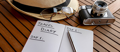 cómo hacer un itinerario de viaje